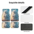 thumbnail image 4 of Fuzoiu Cute Cloud Cat Print Carpet Floor Mats for Car,Car Foot Mat Set,Universal Fit 4 Piece Mat Pad Set,Fits Most Cars Trucks Vans Sedans SUV Auto Carpet Mat Se, 4 of 7