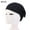 Black, variant on 2Pcs Unisex Cotton Anti Slip Surgical Cap Doctor Nurse Hat Solid Color Professional Nurse Hat