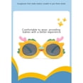 thumbnail image 5 of Inevnen Kids Girls Boy Polarized Sunglasses Lightweight Cute Cartoon Sun Protection Glasses for Toddler Jewelry Accessories, 5 of 8