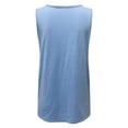 thumbnail image 6 of WIZUTIZ Corset Tops for Women up to 30% Off Plus Shirts Short Sleeve Loose Fit Athletic Solid Tshirts Summer-Beach Ladies Blouse Holiday Beach Trendy Tops Oversize Lightweight V-Neck T-shirt Blue L, 6 of 6