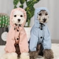 thumbnail image 4 of unbranded 1Ud Impermeable Reflectante Para Perros Y Chaqueta Azul Transpirable Y Duradera, 4 of 8