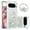 Silver, variant on CCSmall for Google Pixel 9 Pro XL Case Clear Glitter Bling for Women, Flowing Liquid Quicksand Sparkly Cover with Diamond Ring Holder Case for Google Pixel 9 Pro XL LSZ Colorful