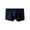 Dark Blue, variant on Hfnxid Men's Bikini Underwear,Men's Casual Color Blocked Elastic Waist Breathable Home Flat Underwear