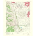 thumbnail image 3 of USGS 15x18 Black Modern Framed Museum Art Print Titled - Morrison Colorado Quad - USGS 1967, 3 of 5