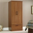 thumbnail image 1 of Pemberly Row Armoire-Penderie avec 1 Tiroir en Chêne Sienna, 1 of 3