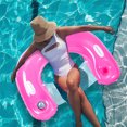 thumbnail image 4 of Flotadores de piscina con portavasos y asas silla flotante para piscina para adultos, 4 of 5