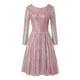 thumbnail image 5 of ¡Rebajas! Vestidos de cóctel Prolriy para mujer, vestidos de noche ajustados con tirantes y escote redondo, elegantes vestidos de encaje para boda, vestidos formales para mujer, vestidos de mujer, 5 of 7