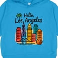 thumbnail image 3 of Inktastic Los Angeles, California Toddler Hoodie, 3 of 4