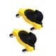 thumbnail image 2 of Soidarity 2 piezas de rodilleras universales para mantener el equilibrio y las almohadillas para ruedas fáciles de rodar de alta para patinar Cajas amarillas en pareja, 2 of 6