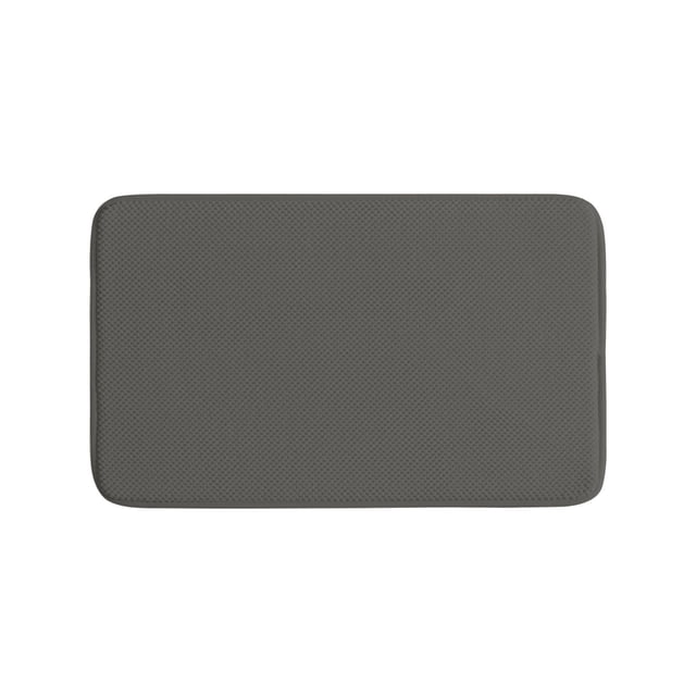 Birdeem Thick Striped Memory Foam Bath Rugs, Soft Absorbent Velvet Bathroom Mats, Non-Slip Bottom , Machine Washable Bathmat, Carpet Rug Room Decoration for Wash Floor
