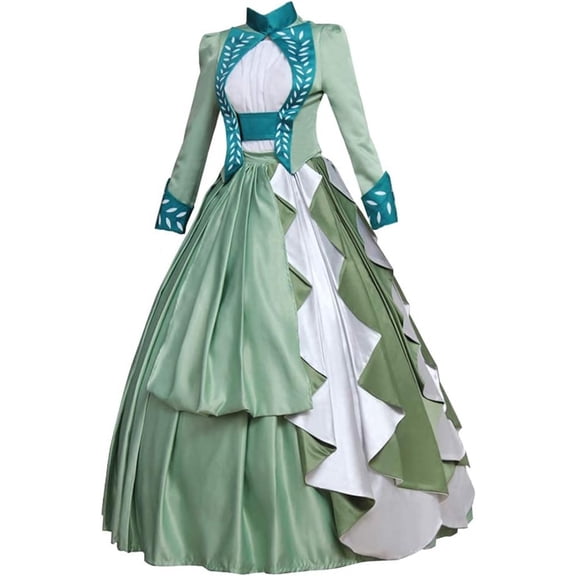 Steampunk Victorian Gothic Dress Lady's Victorian Bustle Dress Bustle Gown Dress