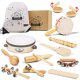 thumbnail image 1 of Conjunto de Instrumentos Musicales de Madera Chriffer para Niños, 1 of 2