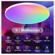 thumbnail image 4 of Rgb Lámpara De Techo Lámparas Led Interior De Techo Lámpara De Techo Inteligente Plafón Redondo Rgb/blanco/modo Cálido 160000 Colores Ajustables Brillo Regulable 24w Usar Cozylife Wifi Alexa Google, 4 of 4