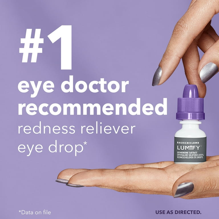 BAUSCH+LOMB LUMIFY 目薬 Bausch + Lomb Lumify Sterile Eye Drops, Redness Reliever