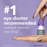 Lumify Eye Drops for Redness Relief and Whiter and Brighter Looking Eyes, .08 fl oz (2.5 ml)