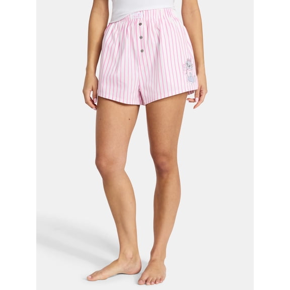 Disney Marie Women's Boxer Shorts, Size XXS-XXL