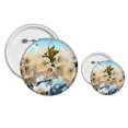 thumbnail image 1 of White Flowers Beautiful Rose Pins  Badge Button Design Kit Craft Sets, 1 of 3