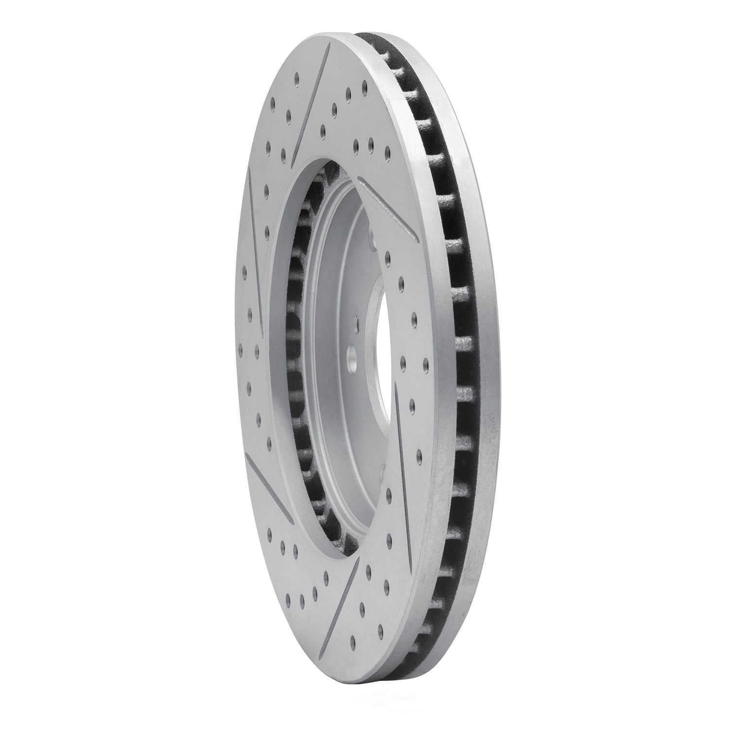 Dynamic Friction Company 830-58004R DFC Geoperformance Rotor - Drilled and Slotted