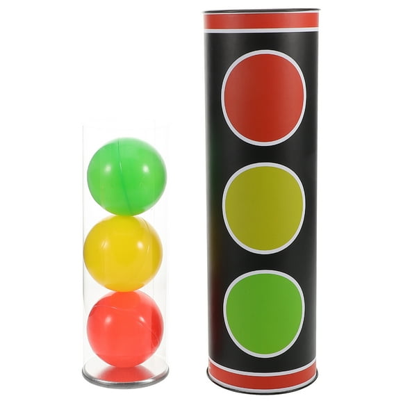 1 Ensemble Simple à Apprendre Boules de Changement de Couleur pour Feux de Circulation pour Interaction sur Scène Accessoires de Spectacle de Magicien Jouet de Changement de Couleur pour Fêtes de Spectacle d'Illusion Divertissement