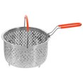 thumbnail image 2 of Cesta para cocinar al vapor, cesta para freír, herramienta de cocina de acero inoxidable, cesta para freír alimentos, 2 of 8