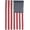 Polyester Pack, variant on Evergreen American Flag Double Sided | Patriotic House Flags For Outside | Small American Flag Garden Size | Embroidered Stars and Stripes | USA Residential or Commercial