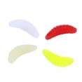 thumbnail image 3 of ziyahi 50pcs/bag 2cm Soft Bread Bug Bionic Grubs Trout Lures Plastic Hand Pole Bait Artificial Fishing Lures, 3 of 9