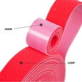 thumbnail image 2 of 5Meter/Roll Reusable Cable Straps Cable Ties Self-adhesive Hook-and-loop Nylon Fastening Tape Hook Straps Wire Organizer, 2 of 6