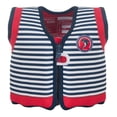 thumbnail image 1 of Chaqueta de Natación Infantil Konfidence Hamptons Navy Stripe, 1 of 6