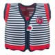 thumbnail image 1 of Chaqueta de Natación Infantil Konfidence Hamptons Navy Stripe, 1 of 6