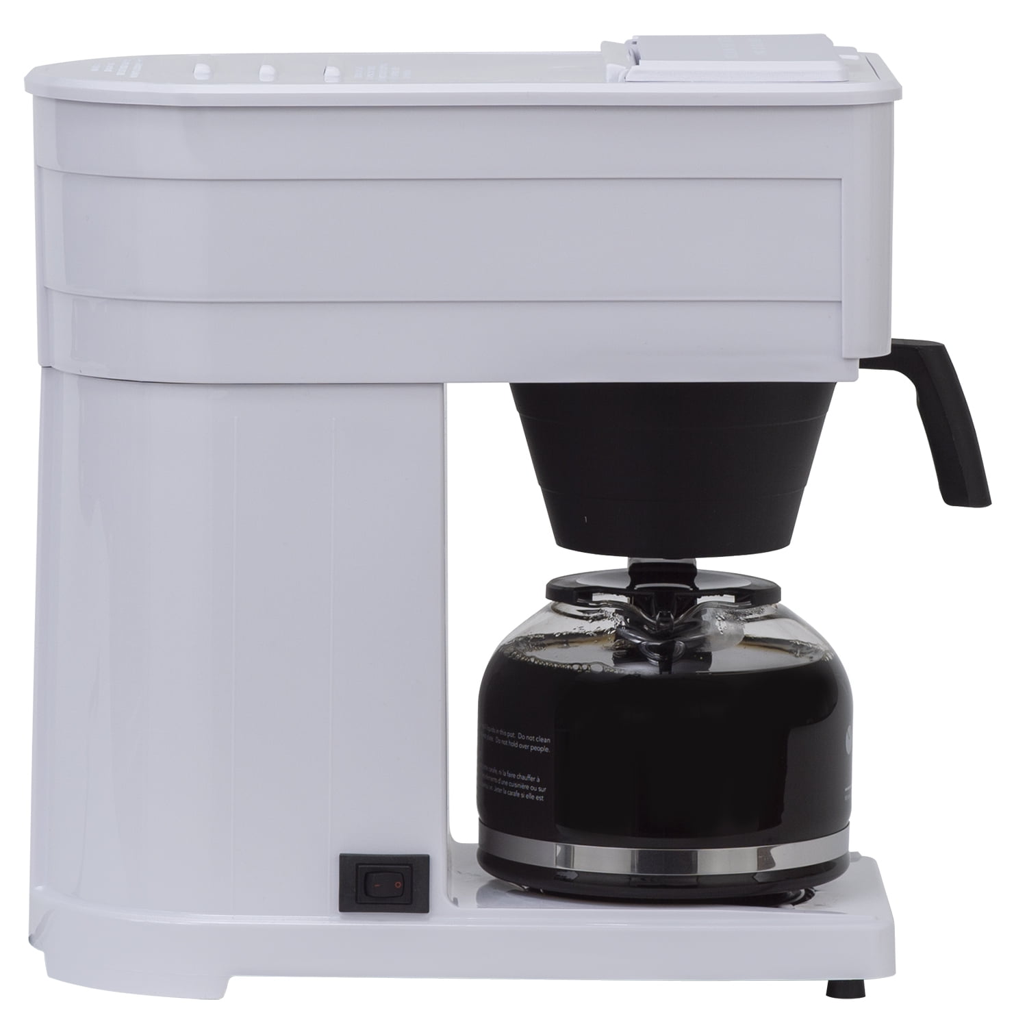 Bunn GRW Velocity Brew 10-Cup Original Home Coffee Maker - White