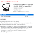 thumbnail image 2 of Fuel Tank Pressure Sensor - Compatible with 2002 - 2005 Ford Escape 3.0L V6 2003 2004, 2 of 2