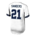 thumbnail image 3 of Men's Mitchell & Ness Deion Sanders White Dallas Cowboys Retired Player Name & Number Mesh Top, 3 of 3