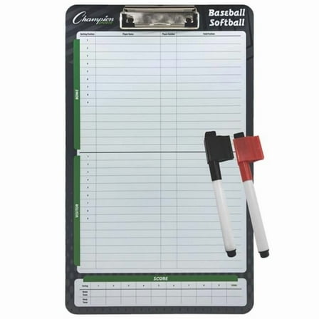 16 x 10 in. Baseball & Softball Coaches Board