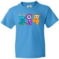 thumbnail image 3 of Inktastic Monsters Like Pi- Pi Day numbers Youth T-Shirt, 3 of 5