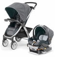 thumbnail image 2 of Chicco bravo trio system Système de Voyage 3-en-1 avec Siège Auto pour Bébé et Poussette pour Tout-Petit, Poétique, 2 of 14