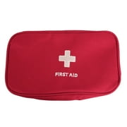 First Aid Storage Bag Outdoor Camping Hiking Emergency Tools Bandage Preps Organizer Zipper Pouch