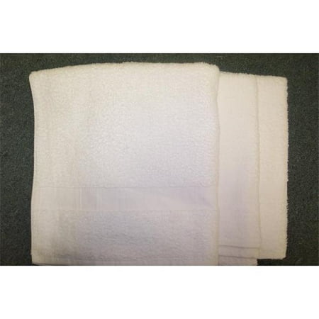 Bulk Buys Terry White Bath Towel 24 x 48 - Case of 72