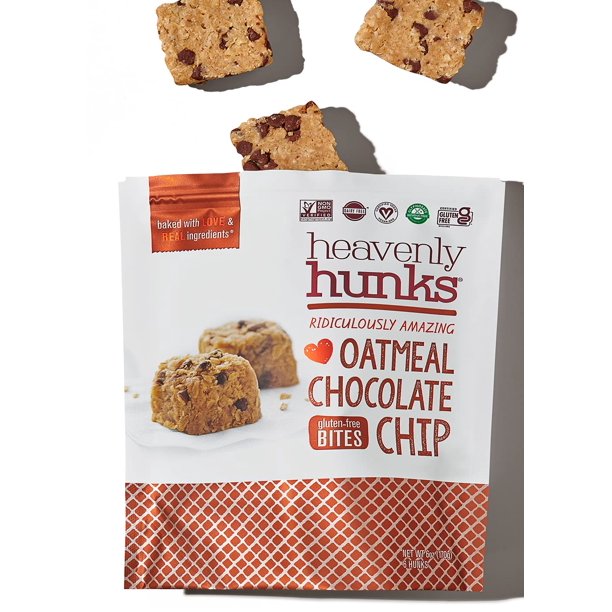 Heavenly Hunks Oatmeal Chocolate Chip, 6 oz bag 1 Pack
