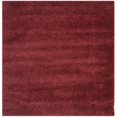 thumbnail image 1 of Safavieh California Shag Square Rug in Maroon, 1 of 5