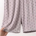 thumbnail image 6 of Bovxnpu Womens Pajama Shorts Sleep Loungewear Bottoms Pajama Shorts Polka Print Cotton Plus Size Pocketed Sleepwear, 6 of 6