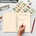 thumbnail image 4 of FORMRS 1-Subject Spiral Notebook 8" x 5" College Ruled 60 Refillable Sheet A5 Hard Cover, 2 Pack, Red Floral, 4 of 7