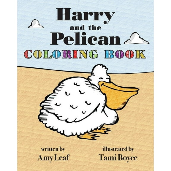 Harry and the Pelican Coloring Book, (Paperback)