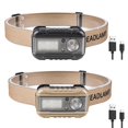 thumbnail image 2 of Linterna de cabeza LED impermeable XPE Light IPX4 para acampar al aire libre negro JShteea El nuevo, 2 of 8
