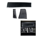 thumbnail image 1 of Real Bright Soft Car Interior Carbon Fiber Sticker Decoration3Pcs Carbon Fiber Interior Dashboard Cover For Porsche Macan 2019-2020Auto Car Protection Interior Accessories, 1 of 9
