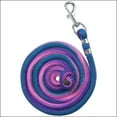 thumbnail image 2 of Tough 1 8 Feet Long Woven Strong Poly Cord Lead Rope W/ Bolt Snap Purple Pink, 2 of 2