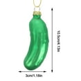 thumbnail image 7 of Pickled Cucumber Christmas Tree Decorations Pendant Xmas Tradition Decor  For Bedroom,Living Room,Outdoor-1pc, 7 of 7
