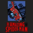 thumbnail image 2 of Juniors Marvel: Spider-Man Action Pose Logo Festival Muscle Tee, 2 of 4
