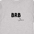 thumbnail image 4 of Inktastic Easter Brb Jesus Boys or Girls Long Sleeve Toddler T-Shirt, 4 of 5