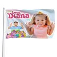 thumbnail image 1 of Love Diana Bandera impresa con temática, regalo perfecto para fanáticos, amigos y familiares, y adecuada para actividades al aire libre e interiores, decoraciones de fiesta. 90 cm × 150 cm., 1 of 6
