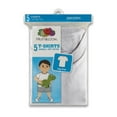 thumbnail image 3 of Fruit of the Loom Toddler Boy Crew Undershirts, 5 Pack, Sizes 2T-5T, 3 of 4